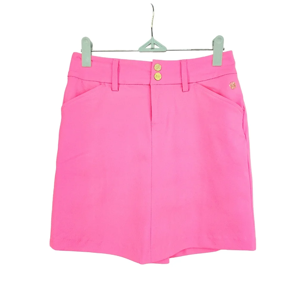 ❤️SPECIAL❤️LILLY PULITZER Sybil Luxletic Skort In Cockatoo Pink - Picture 3 of 12